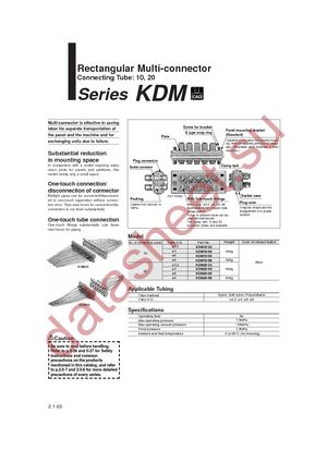 KDM10-01 datasheet  